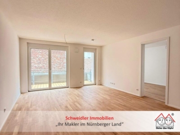 Moderne 2-Zimmer-Neubauwohnung mit Balkon & Stellplatz in ruhiger Innenstadtlage von Nürnberg, 90478 Nürnberg, Wohnung